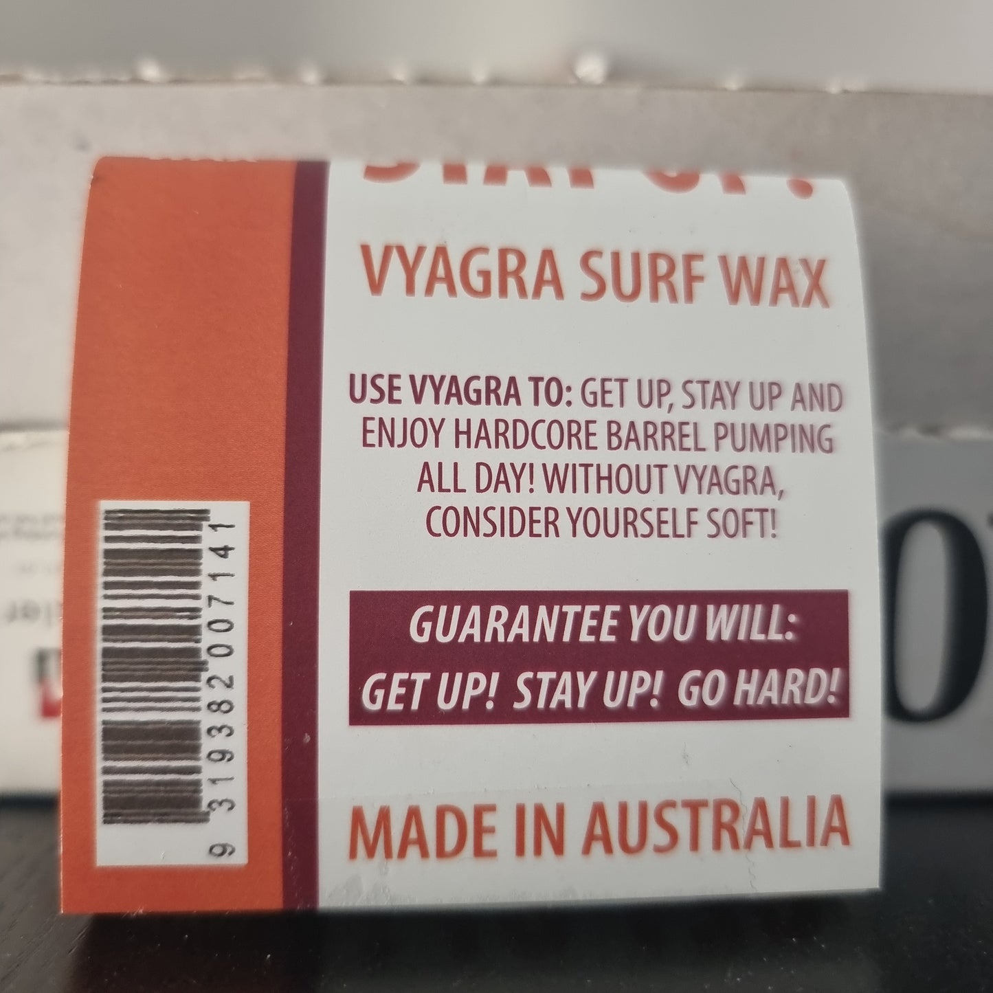 Vyagra Warm water surfwax